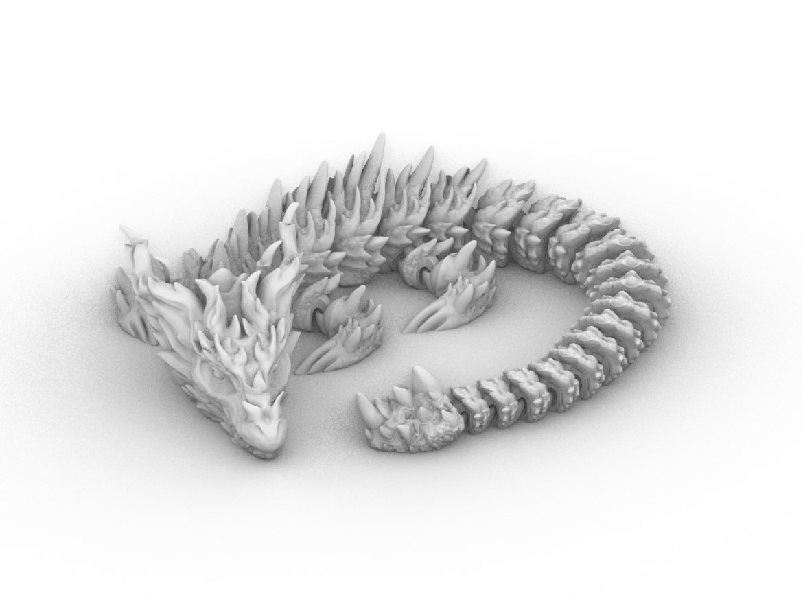 dragon 3d print
